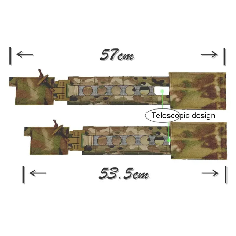 Tactical FCSK Vest Cummerbund Plate Carrier Airsoft JPC Vest Quick Release Gear Waist Cover