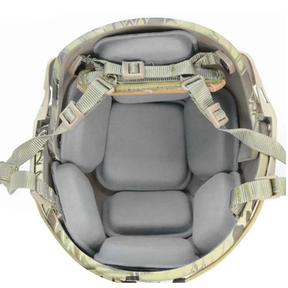 FMA Tactical Helmet Memory Foam Protective Replacement Pad Set - Compatible with CP Fast MICH Helmets for Airsoft & Hunting