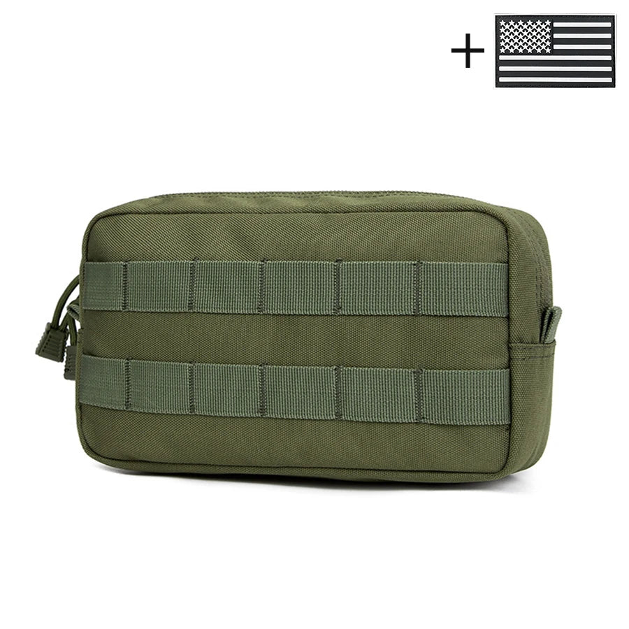 MOLLE system's multifunctional storage bag, lightweight tool storage bag, backpack accessory bag