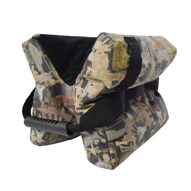 Shooting Rest Bag Durable Oxford Cloth Un-filled Sand Bags Portable Aiming Bench Stand for Rifles/Sniper/Hunting/Target Sports