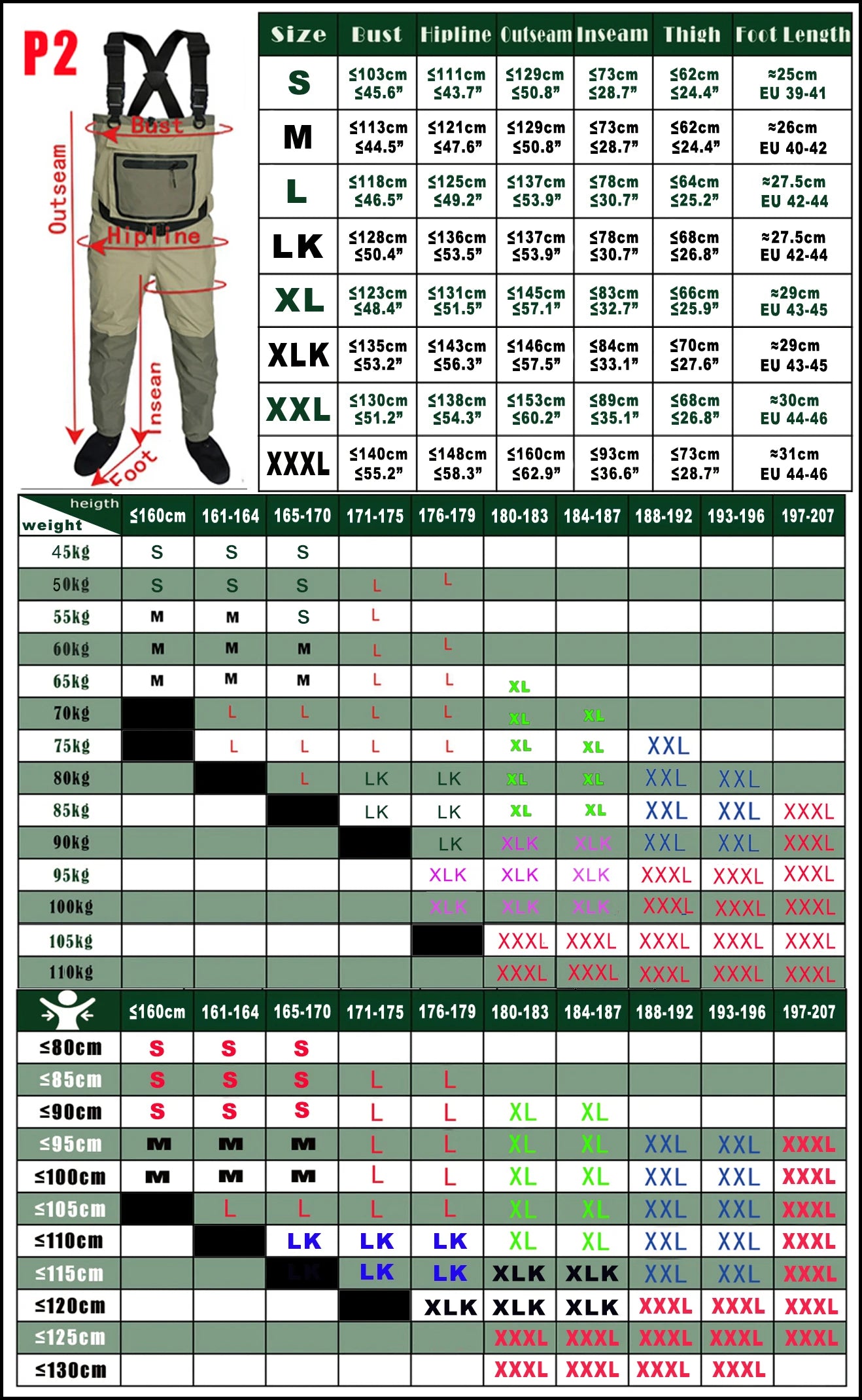 fly fishing tackle waders neoprene foot for men raft hunting Quick-dry Waterproof and breathable Children to adults