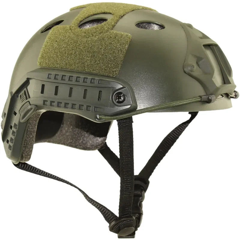 Tactical Helmet for Airsoft Paintball Military Training – Compatible with Team Wendy QRC Ops-Core FAST MT | Lightweight