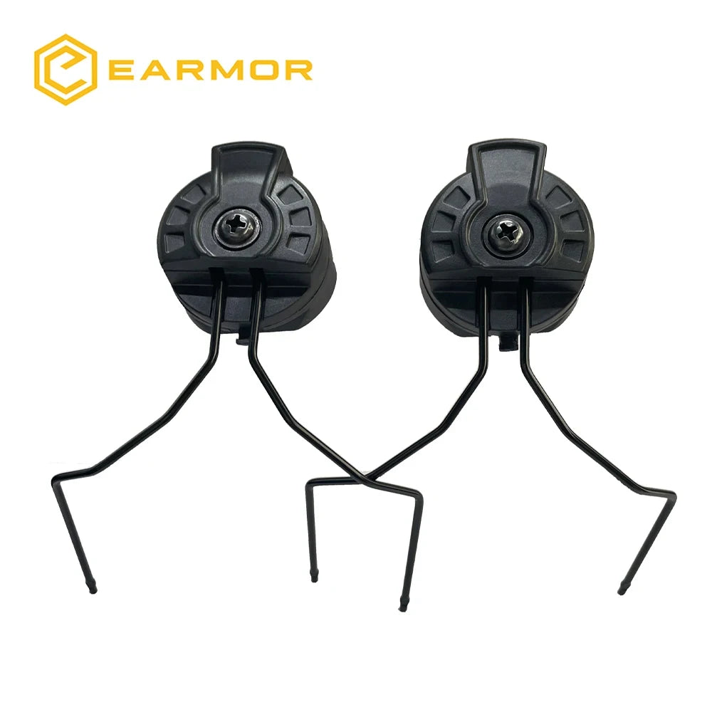 Universal ARC Fast Helmet Adapters - Tactical Headset Brackets Compatibility with Earmor M31 M32 Series and Most Over Headset