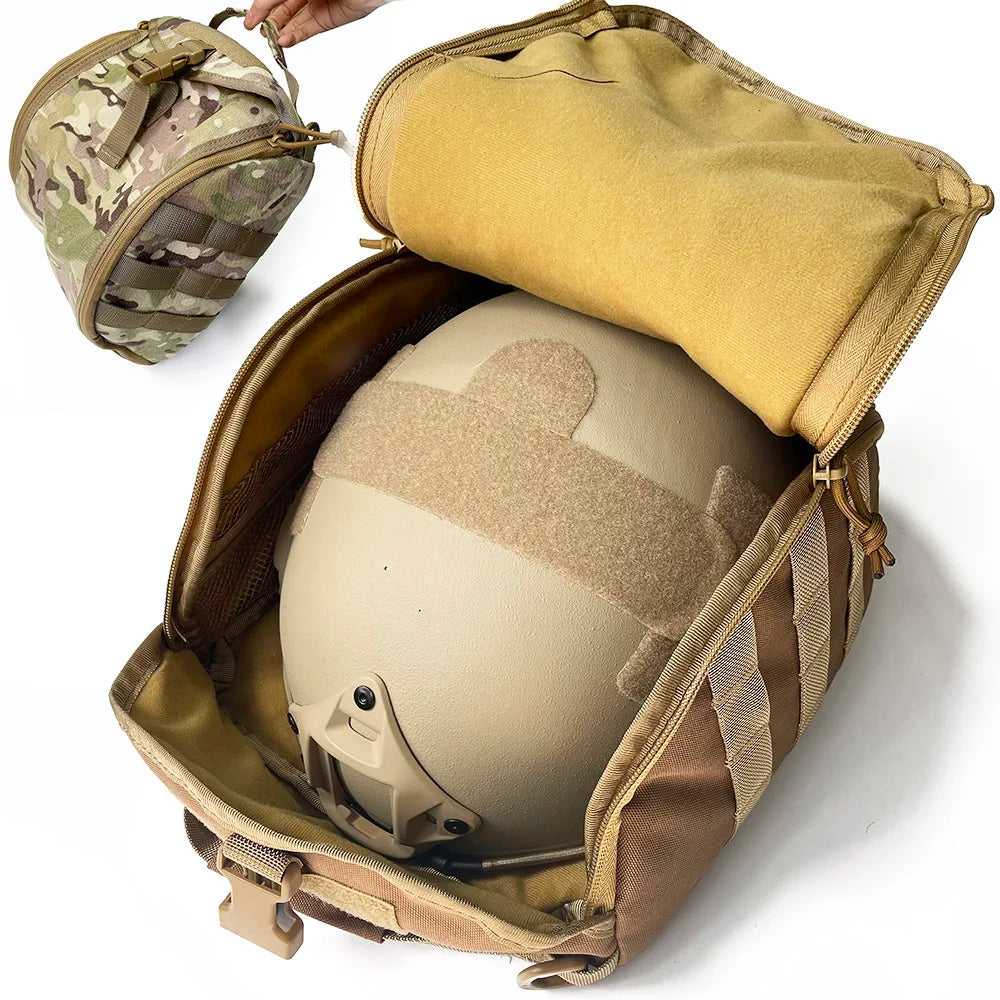Tactical Helmet Storage Bag for Carrying Airsoft Fast MICH Wendy Helmet