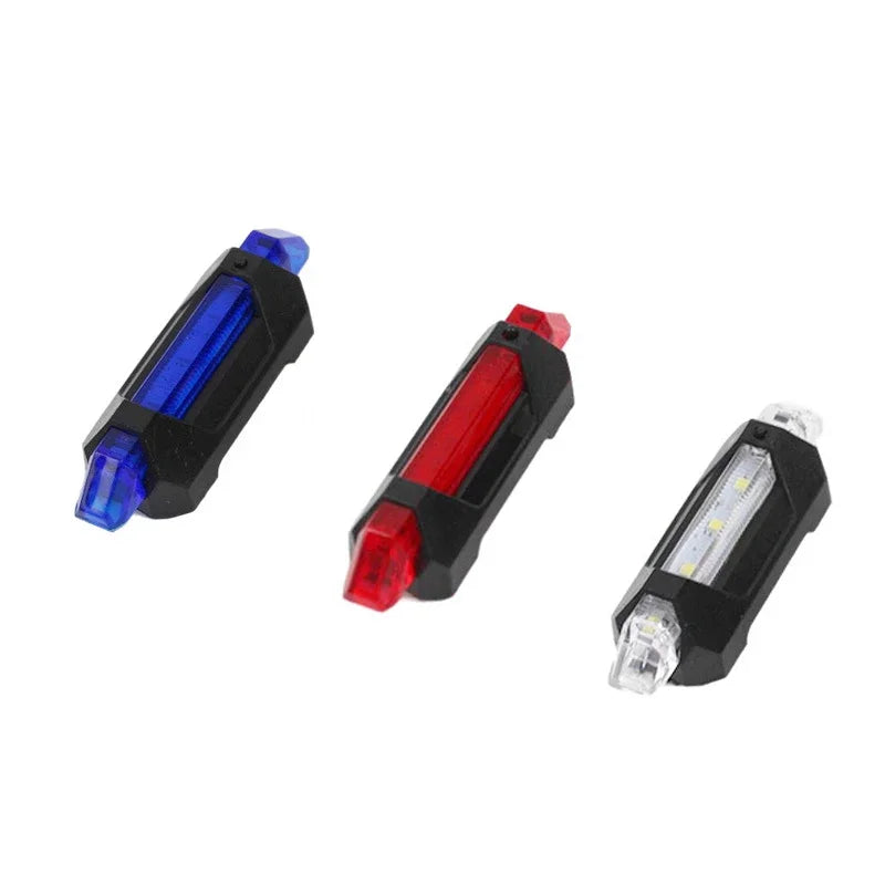 VULPO USB Rechargeable Tactical Helmet Signal Light Cycling Warning Light Airsoft Hunting Lifesaving Lamp