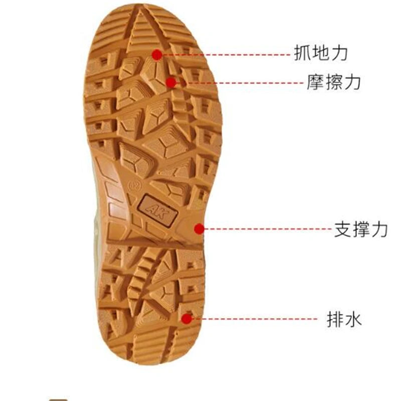 Tactical Boots Men Boots  Desert Combat  Boots Outdoor Hiking Boots Ankle Shoes Men's Sneakers