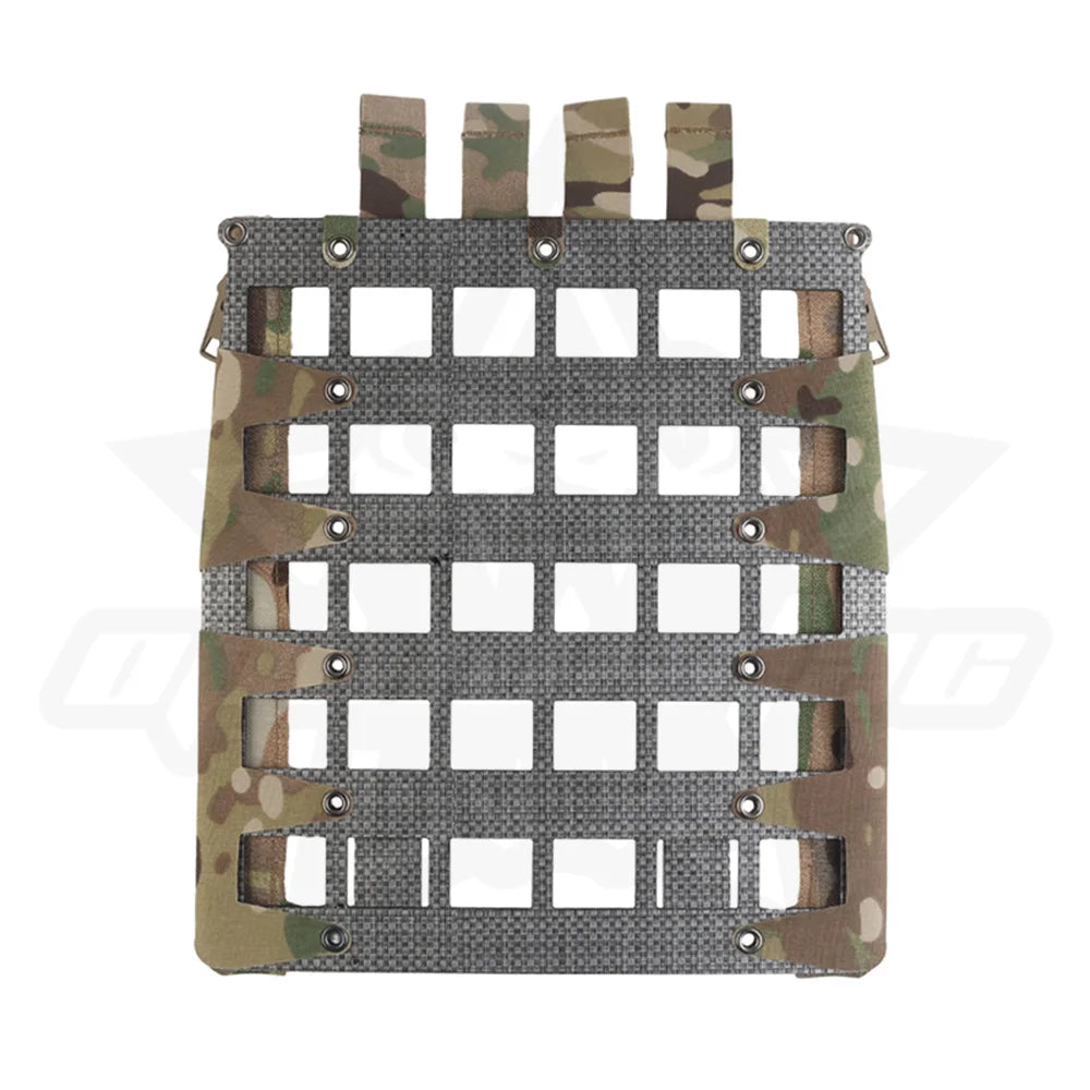 OPHIDIAN Plate Carrier Back Panel MOLLE Zipper Kit FERRO Style FCPC V5 Hunting Vest Lightweight Stand Extension Gear