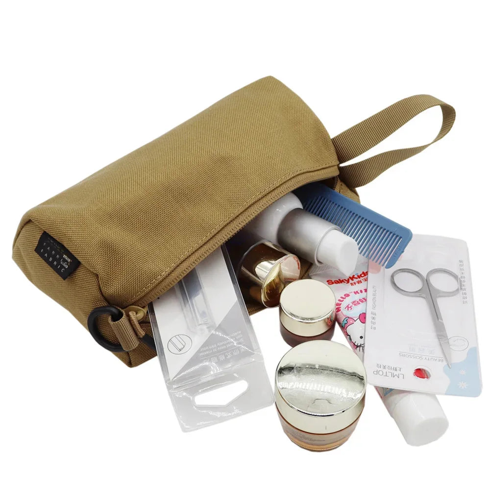 Fwoyonze Outdoor Toiletries Storage Pouch Undries Bag For Multifunctional Tools Tactical Running Portable EDC Tool Storage Bag
