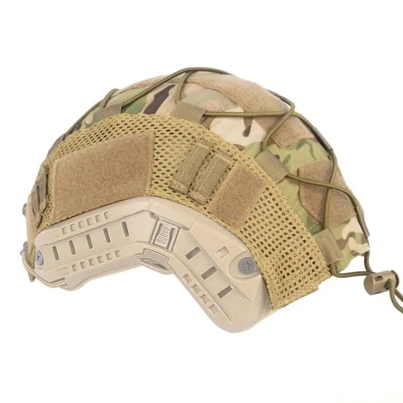 M5TC Helmet Cover 500D Fast Helmet Cover Camouflage Helmet Cover for Airsoft Helmet, Paintball Gear