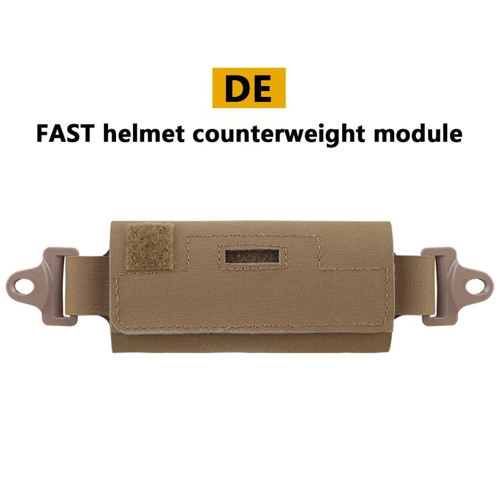 Tactical Helmet Counterbalance Bag Helmet Weight Bag NVG Counterweight Pouch Fit OPS Fast BJ PJ MH Hunting Helmets Accessories