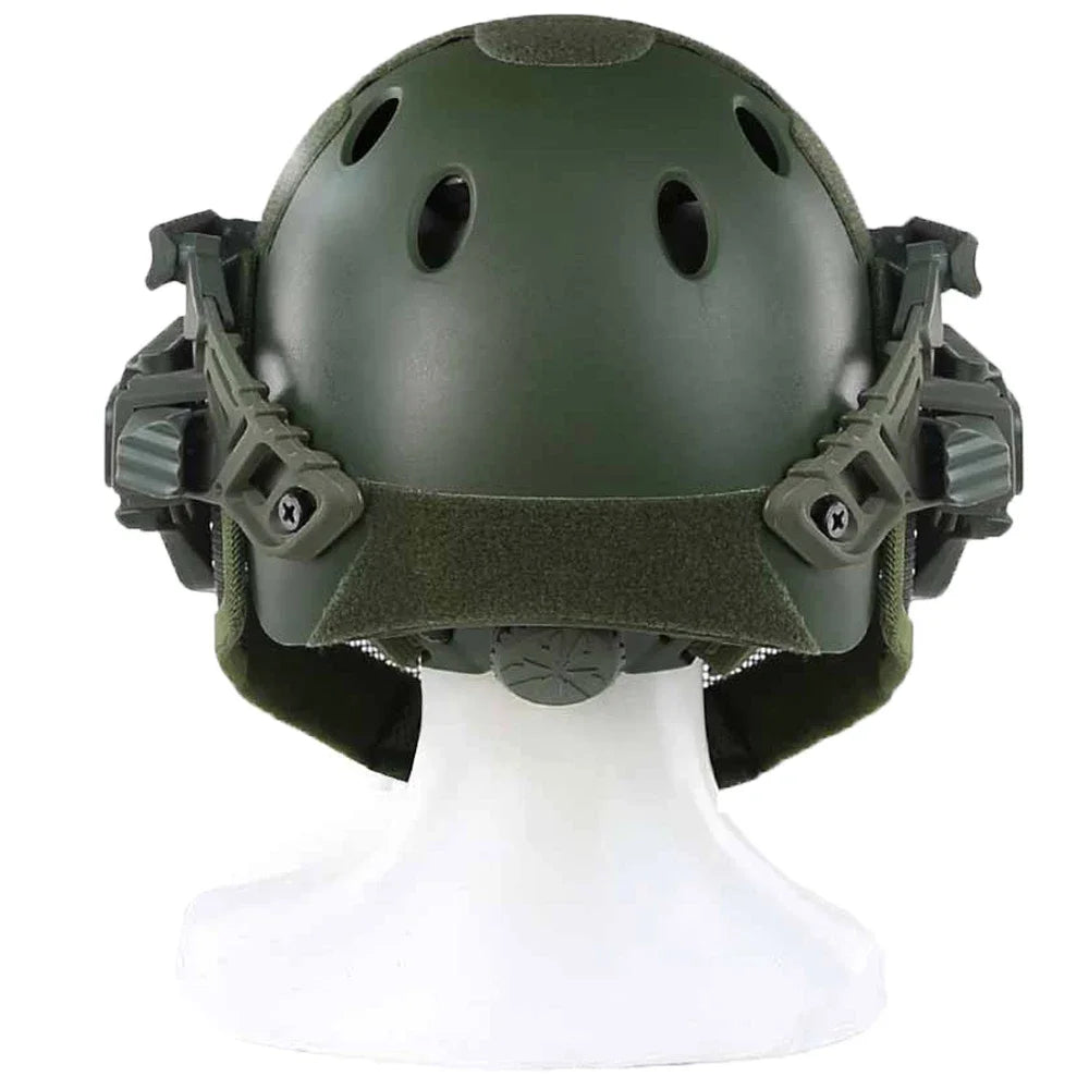 Tactical Protective Helmet, Steel Mesh Face Mask Full Protection Training Helmet, CS Militar Airsoft Paintball Shooting helmets
