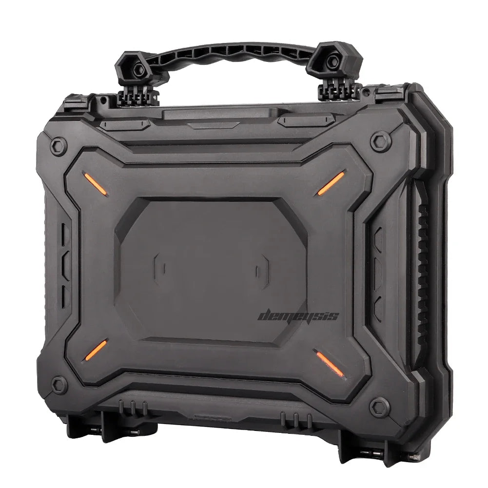Tactical Gun Pistol Camera Protective Case Safety Bag Waterproof Hard Shell Airsoft Tool Storage Box Hunting Accessories
