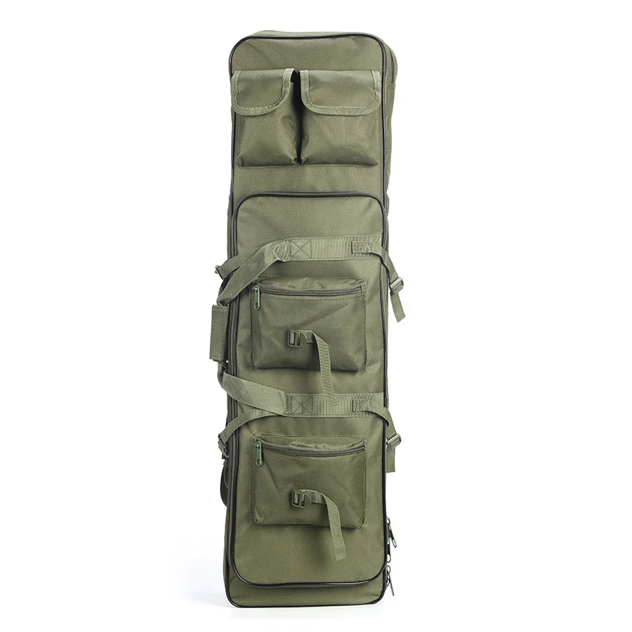 ouble layer large capacity outdoor multifunctional backpack with three gear small bag, travel sports fishing bag
