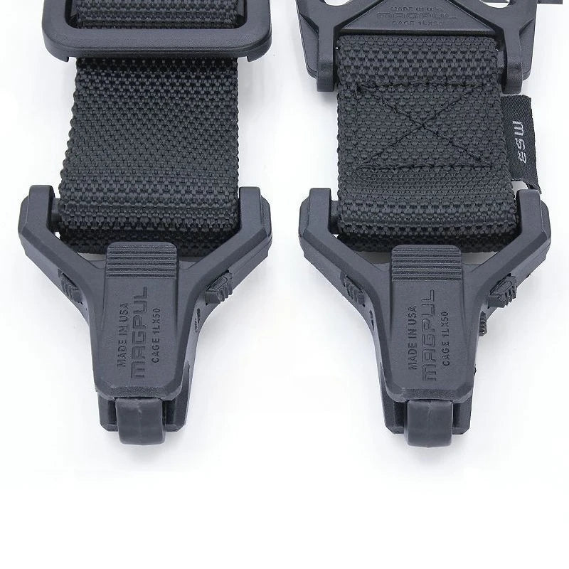 MS3 Tactical Multi Purpose Sling Single Double Point Adjustable Strap Outdoor CS Training Portable Carry Shoulder Belt