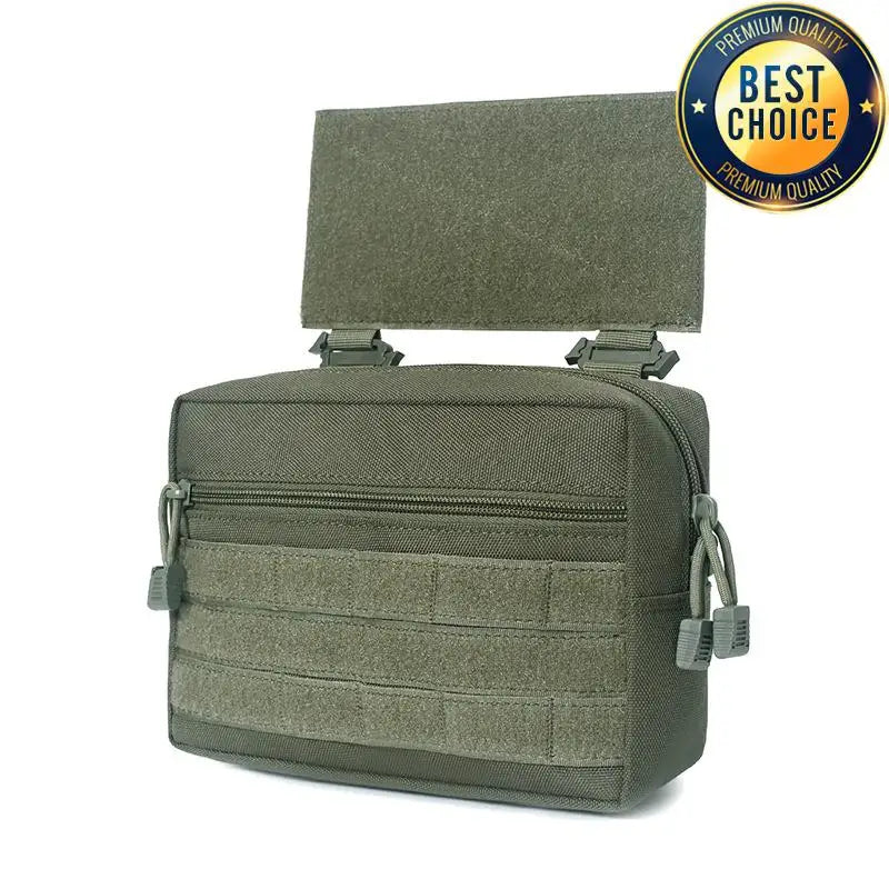 1000D Tactical Sack Pouch Sub Abdominal Drop Down Belly Utility Bag For D3 Chest Rig MK3 Hunting Vest Plate Carrier Storage Bag