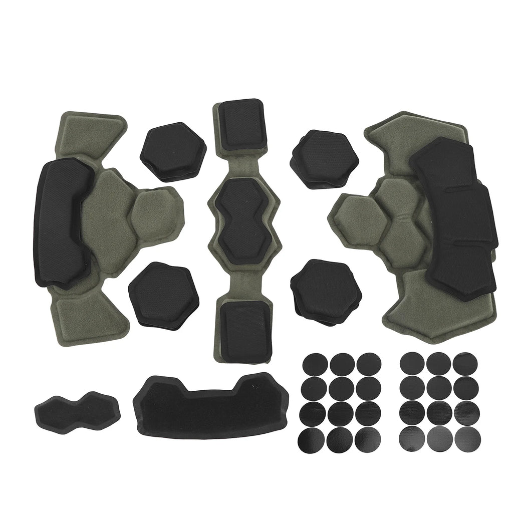 Helmet Padding Kit Memory Foam Pad Protective Mat Universal Motorcycle Bike Cushions Waterproof Helmet Inner Padding
