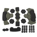 Helmet Padding Kit Memory Foam Pad Protective Mat Universal Motorcycle Bike Cushions Waterproof Helmet Inner Padding