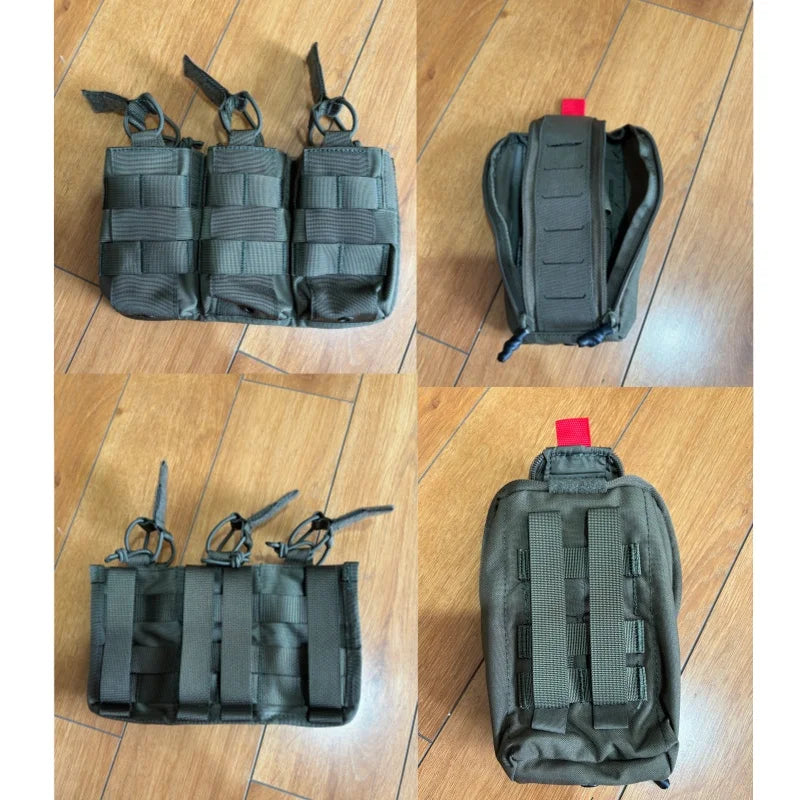 No LOGO 1000D/500D Anti Red Tactical Matching Bag And Shoulder Strap