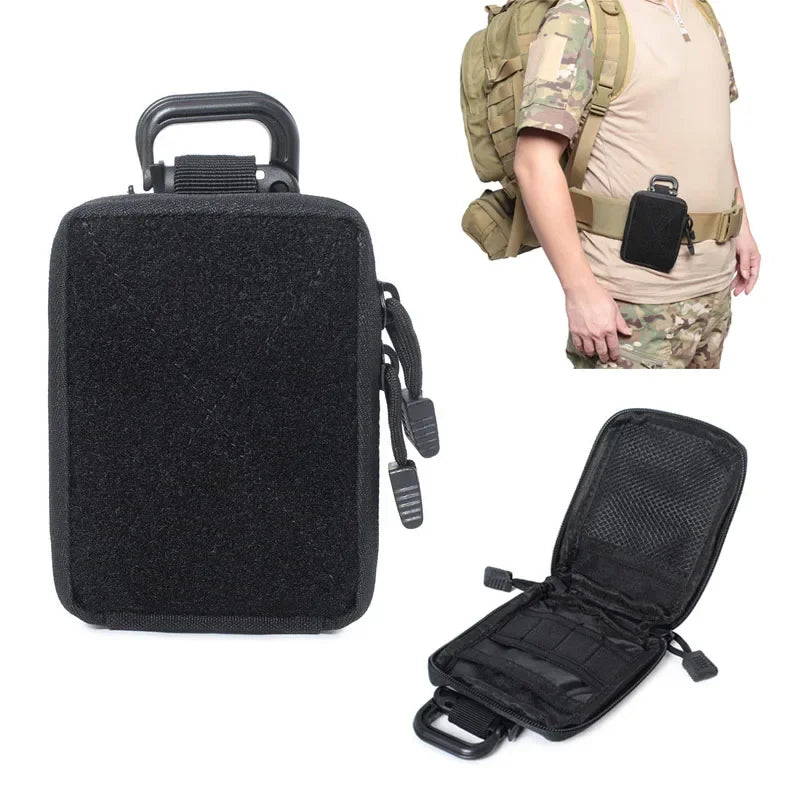 MOLLE bag Tactical EDC Pouch Range Bag Medical Organizer Pouch Wallet Small Bag Outdoor Hunting Accessories Equipment