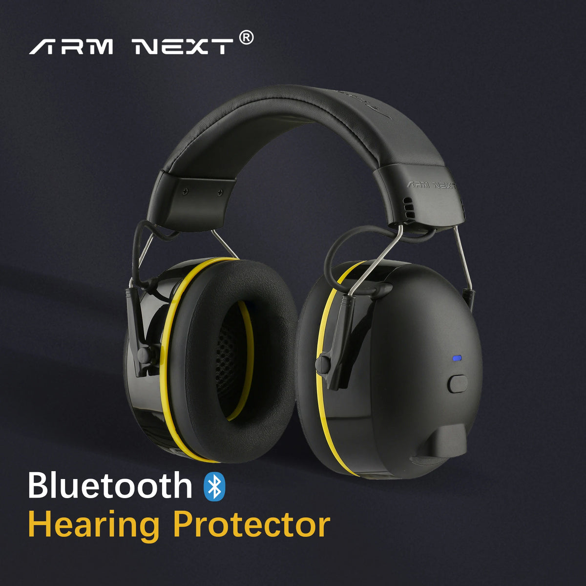 28dB Professional Noise Cancelling Bluetooth Earmuffs Electronic Hearing Protection Headset for Shooting, Hunting & Range