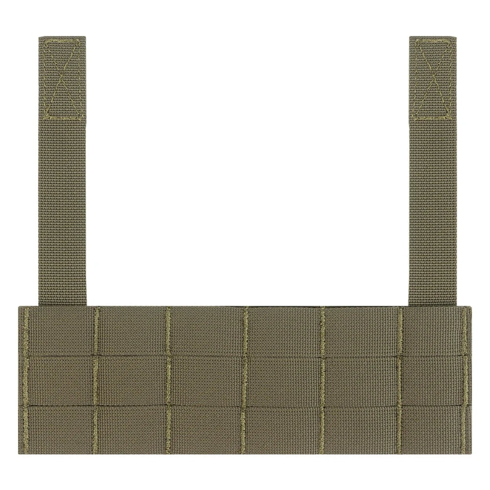 Chest Rig MOLLE Expansion Plate Harnesses Extension Accessories Phone Panel Airsoft Vest Accessories