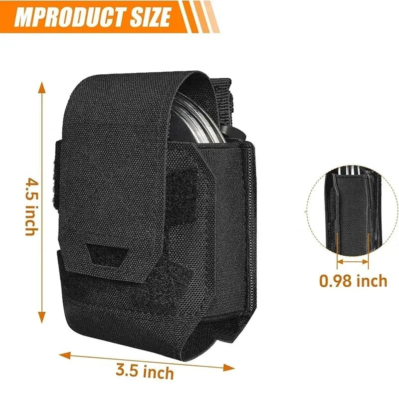 Handcuff Pouch MOLLE Shackles Holder Quick Draw Universal Holster Chain Cuffs Cover Belt Gear Pouch for Duty Use