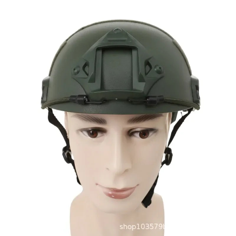 Tactical Helmet for Airsoft Paintball Military Training – Compatible with FAST Ballistic Helmet – Lightweight Durable MOLLE