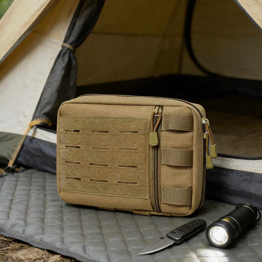 Tool Kit Tactical Bag Outdoor Medical Pouch MOLLE Accessory Pouch for Backpack Vest Multi-function Waterproof 1000D Nylon Bag
