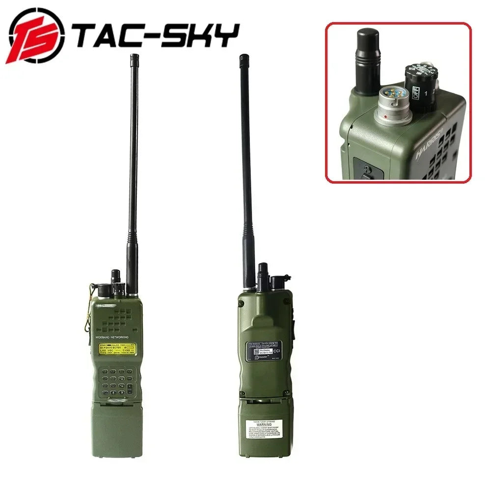 TS TAC-SKY AN / PRC 152 Virtual Walkie-talkie Model (no Functionality)  PRC152 Box for Tactical U94 6pin Ptt for Baofeng Radio
