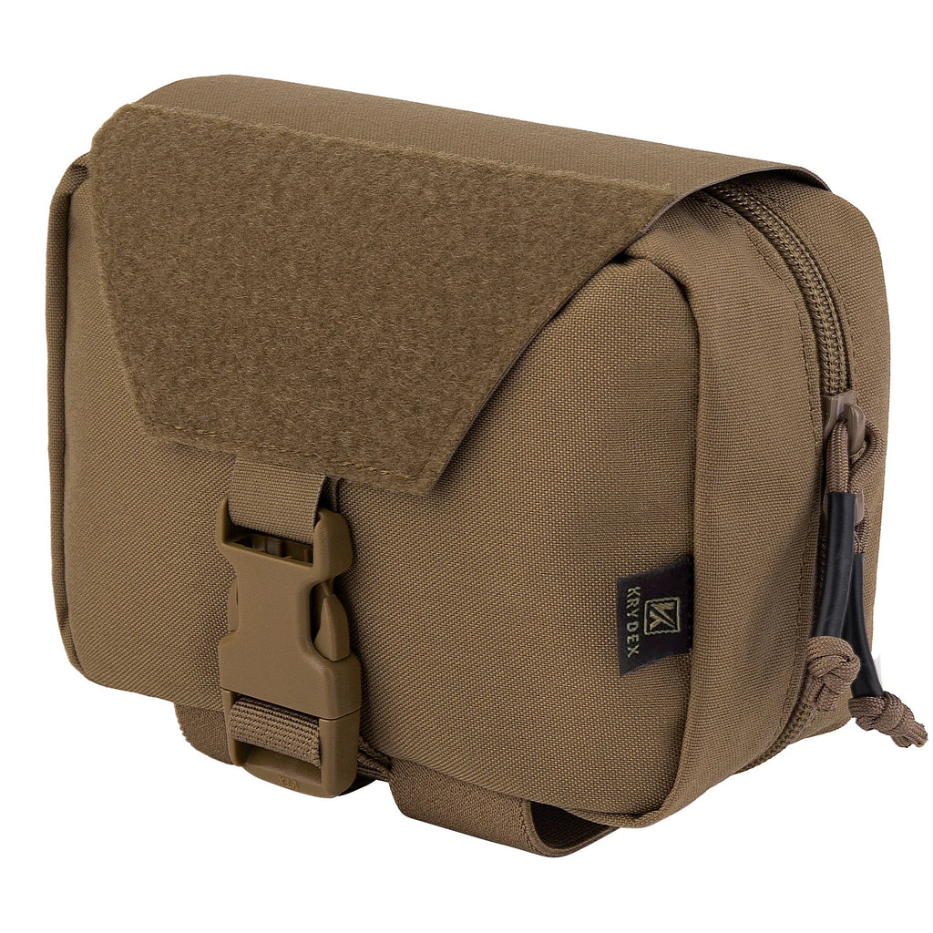 KRYDEX Tactical Tear Off Rip Away IFAK Pouch First Aid Medical Pouch MOLLE EMT Holder  Outdoor Trauma Kit Survival Bag