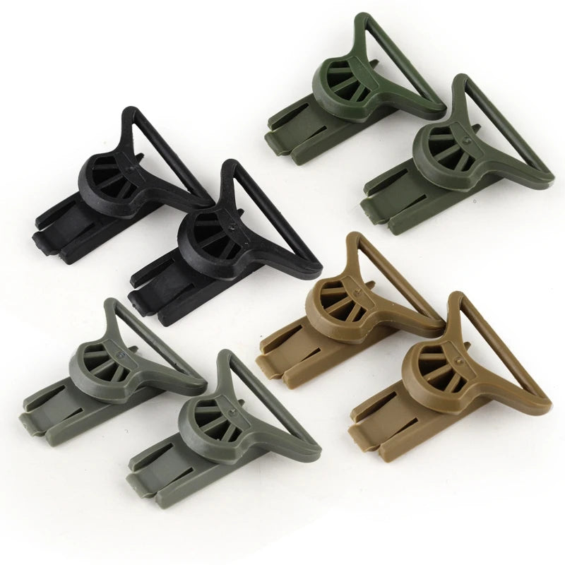 1 Pair Goggle Swivel Clips FMA Fast Helmet Side Rails Tactical Helmet Plastic Side Mount Paintball Helmets Accessory