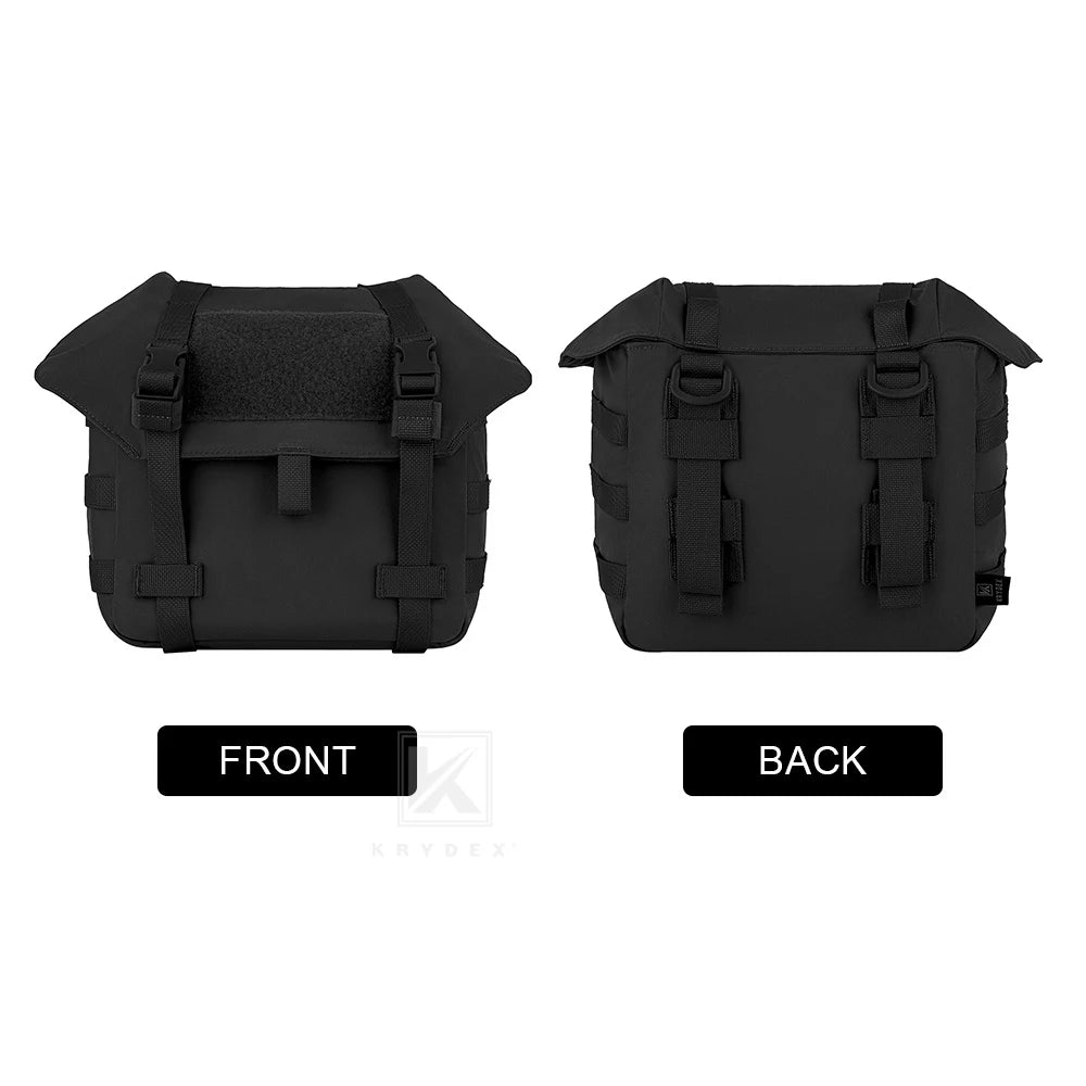 KRYDEX Tactical Jungle Butt Pouch MOLLE Waist Pack Suspender Outdoor Bag for Hunting Hiking Bushcraft Camping Range Gear