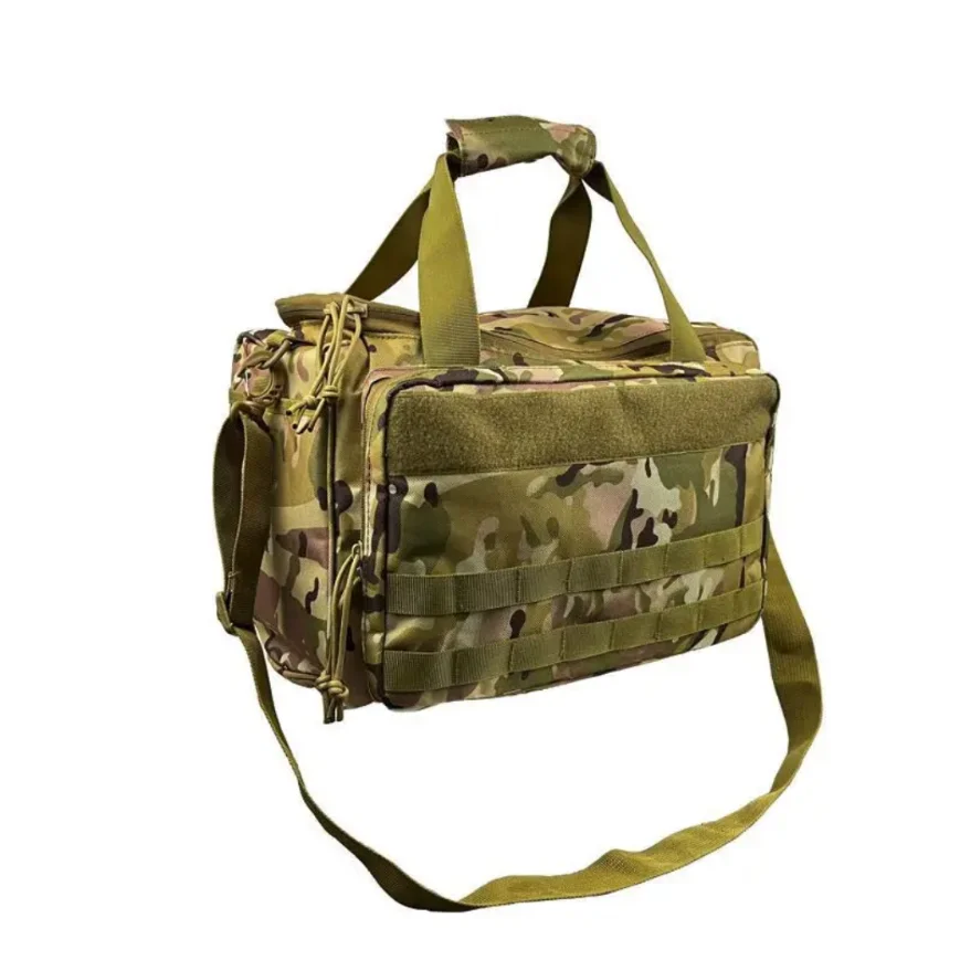 Outdoor Tactical Multifunctional Large Capacity Handbag Storage Military Fan Bag Handbag Shoulder