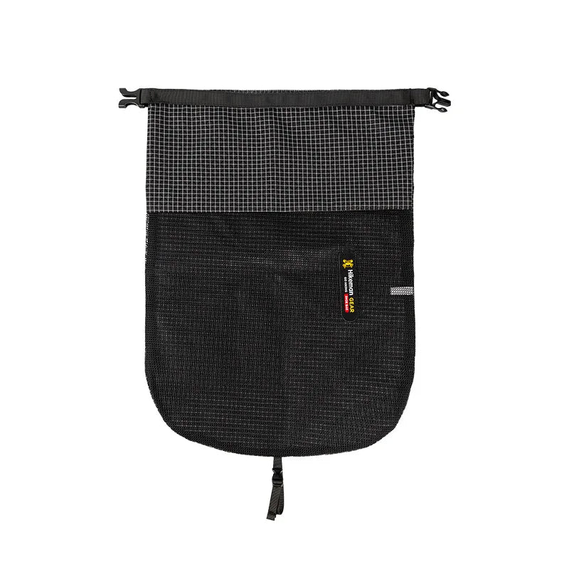 Ultralight Dyneema Shoe Storage Pouch Breathable Mesh Backpack Hanging Shoe Bag Roll-top Organizer for Hiking Camping Gym Travel