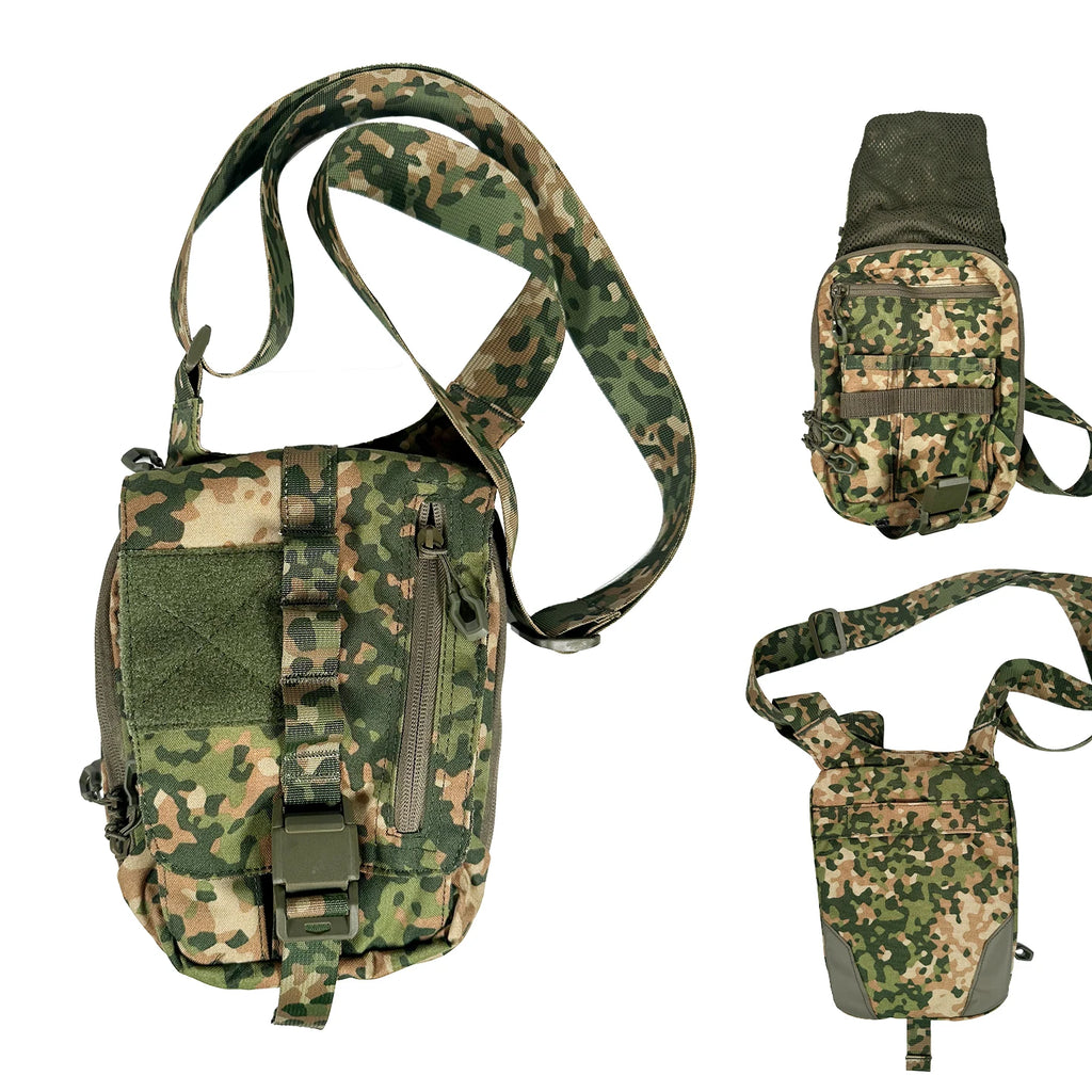 Bg Tactical Crossbody Bag, Multifunctional Quick-Access Pistol Bag, Left and Right Hand Compatible with Quick-Pull Design, Suitable for Shooting Range, Commuting, Edc, and Outdoor Use