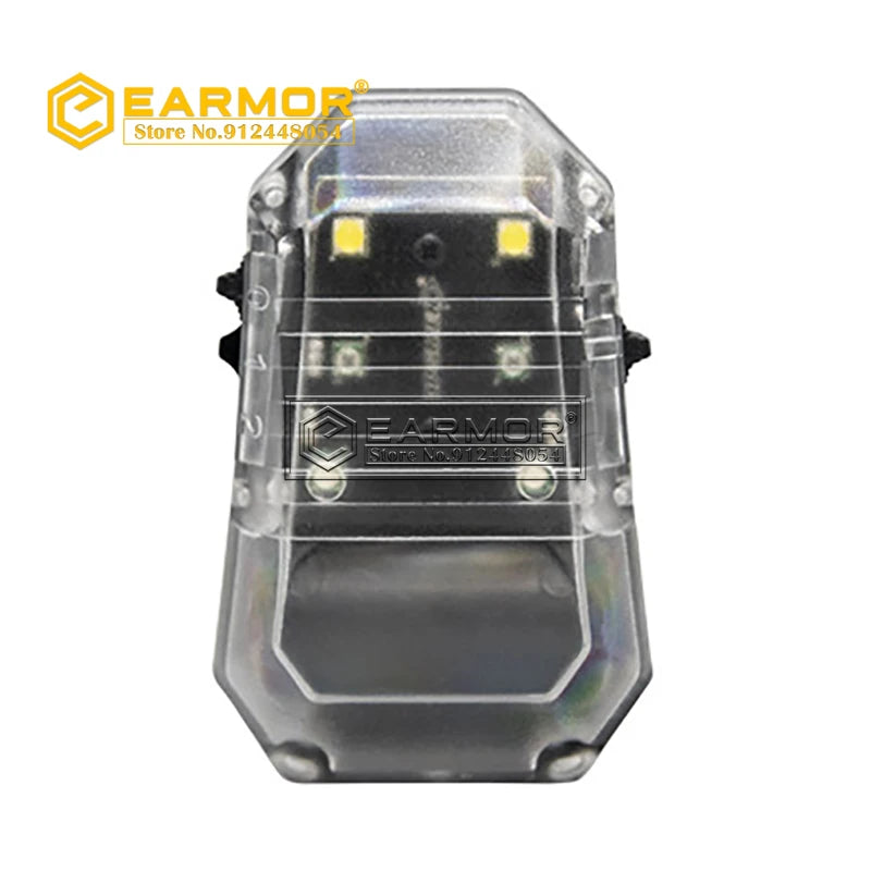 OPSMEN Survival Flash Light Multi-function Explosion Flash Light Working Distress Marker Functional Strobe Light IR Light