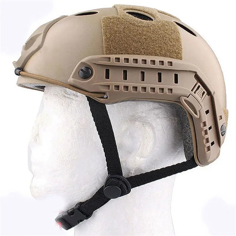 N82R 3X Army Style SWAT Combat PJ Type Fast Helmet For CQB Shooting Airsoft
