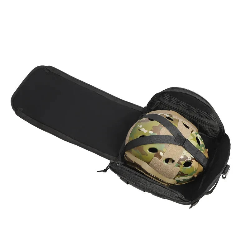 Tactical Helmet Bag MOLLE Mount Fast Helmet Storage Pouch Multi-Purpose Outdoor Hunting Airsoft Combat Training Gear