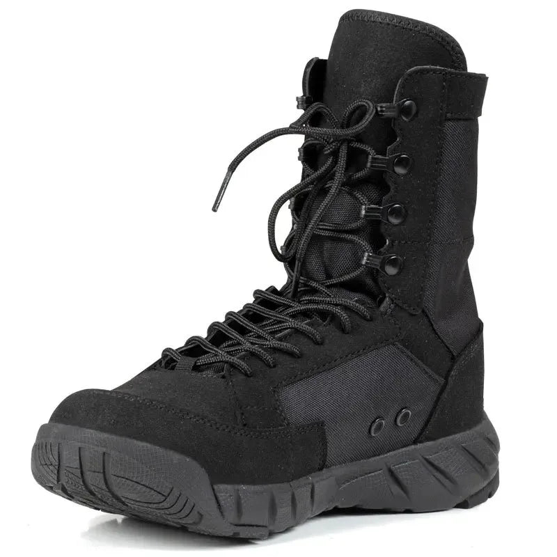 Men's Outdoor Desert Boots Green Ultralight Breathable Spring Autumn Hiking Training Shoes Boots