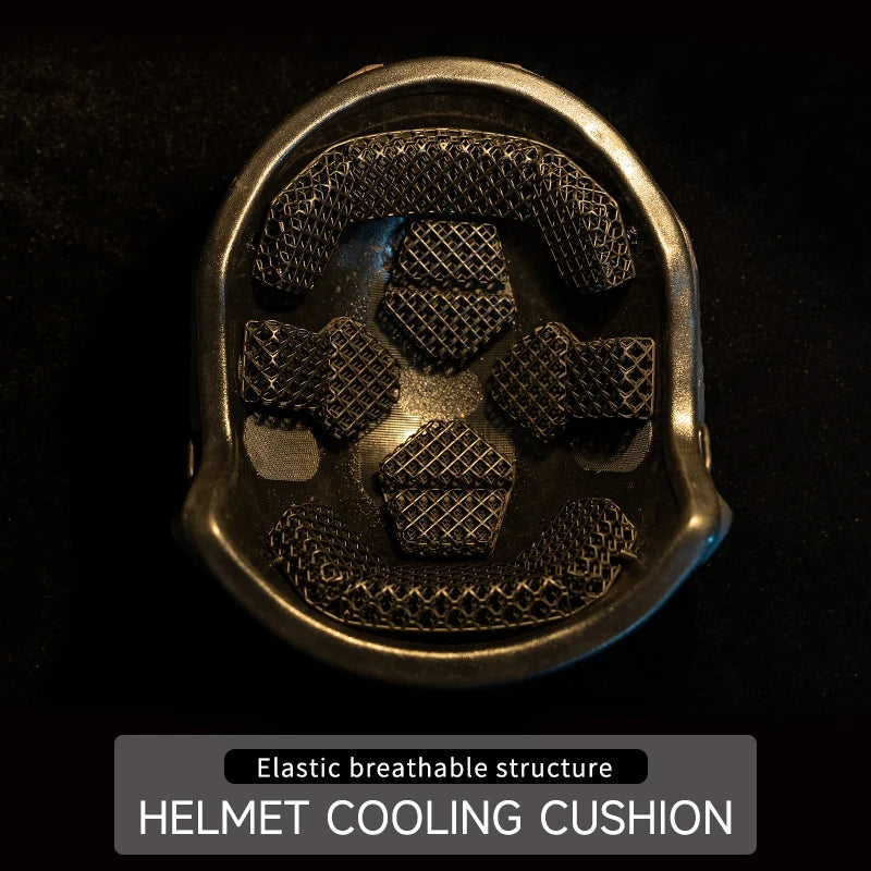 3D Lattice Breathable Helmet Lining with Heat Dissipation and Comfortable Shock-Absorbing Pad Tactical Helmet Heat Dissipation P