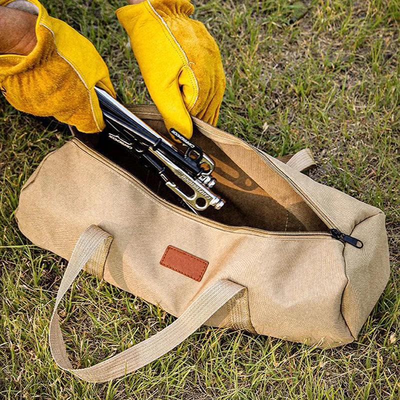 1Pc Outdoor Camping Storage Bag Oxford Cloth Canopy Pole Bag Camping Accessories Tool Pouch Travel Handbag Lightweight