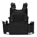 Multi Functional Quick Release Vest Laser Cutting MOLLE Hunting Vest Waterproof and Wear-Resistant Outdoor Training Vest