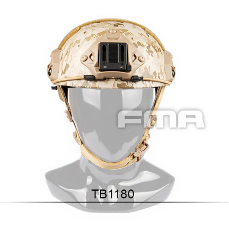 FMA New Desert Camouflage Maritime Helmet AOR1 for Airsoft Climbing TB1180