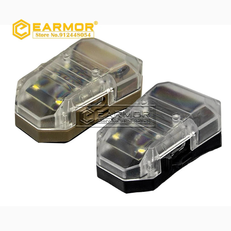 OPSMEN Survival Flash Light Multi-function Explosion Flash Light Working Distress Marker Functional Strobe Light IR Light