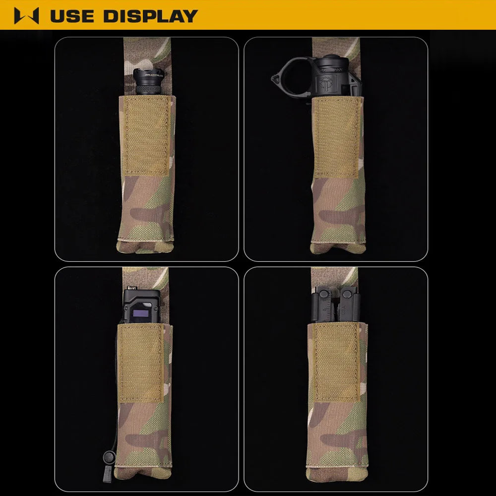 Tactical Medical Pouch CAT Tourniquet Pouch Outdoor Hunting Vest Belt Molle Flashlight Storage Holster knight Patrol Tool Bag