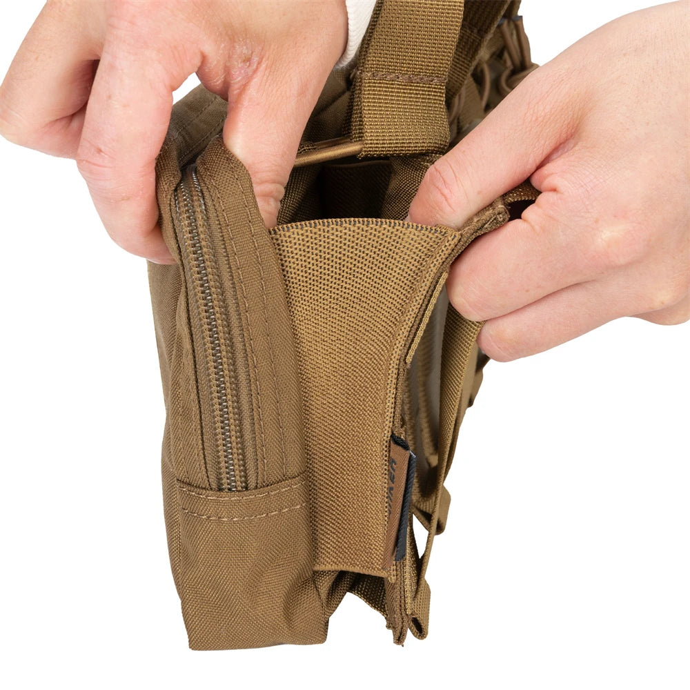 Tactical Molle Magazine Pouch Accessories Bag Tactical Pouches Triple Rifle Mag Pouch Cartridge Holder for M4 M14 M16 with Pouch