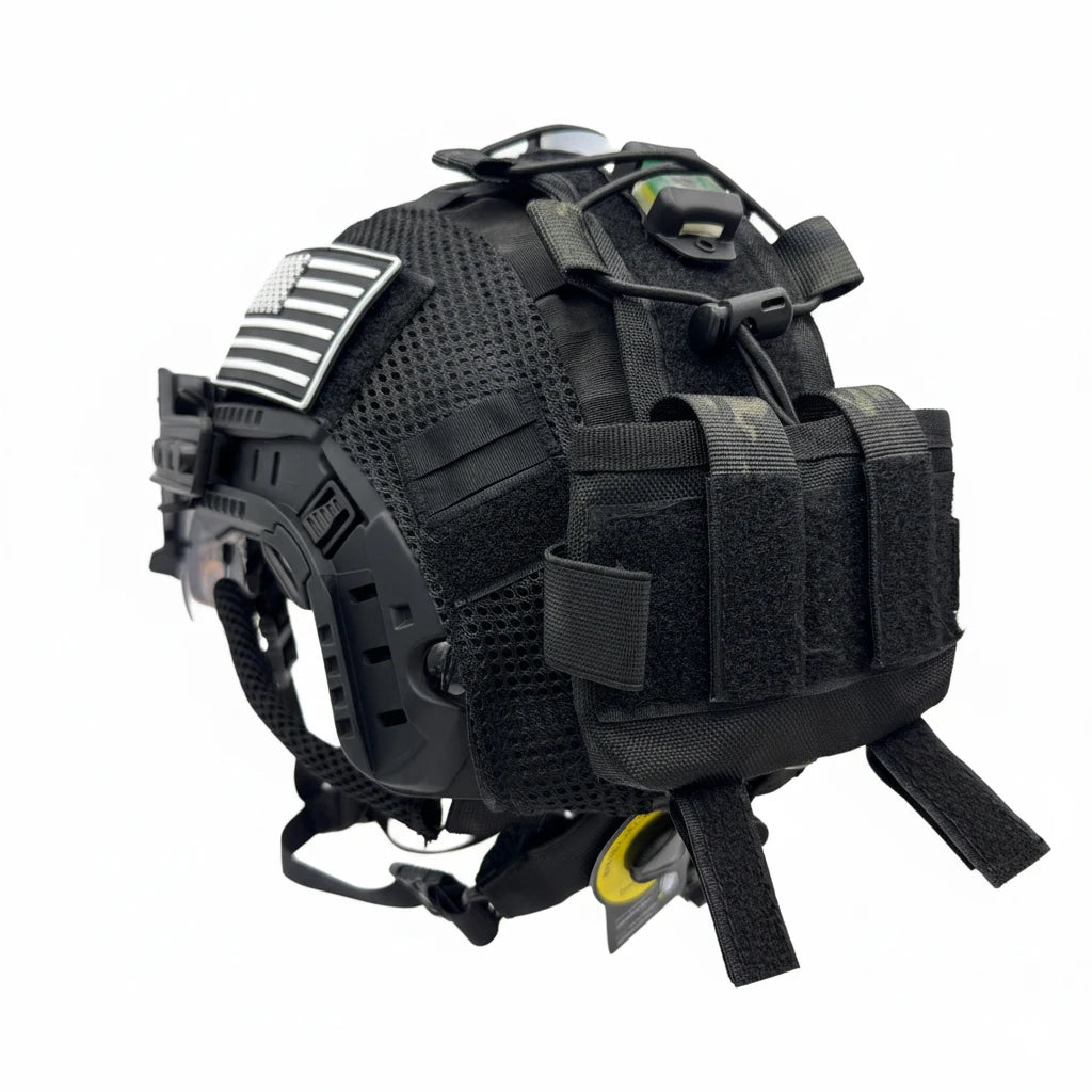FAST Helmet ABS Lightweight with Adjustable Suspension & Dial for Cycling, Airsoft, Tactical Training