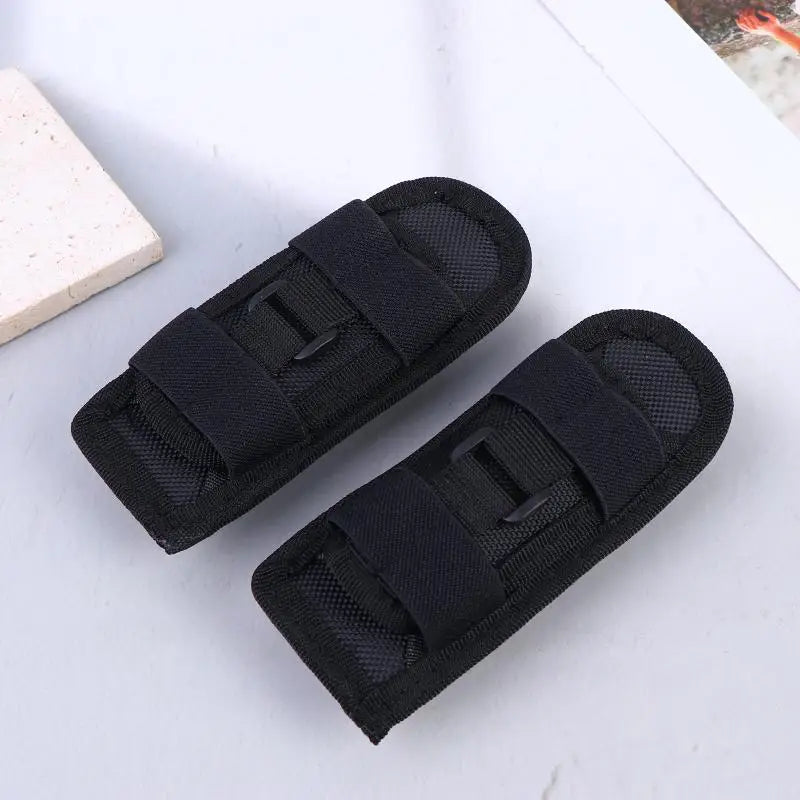 Belt Flashlight Pouch 360 Degrees Rotatable Outdoor Torch Case MOLLE Compatible Holder for Tactical and Survival Gear