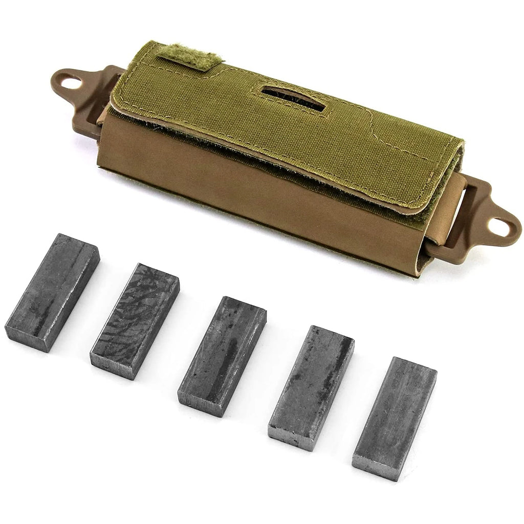 JOAXOR Tactical Helmet Counterbalance Weight Bag NVG Pouch for OPS Fast BJ PJ MH Helmet Accessories With Five Counter