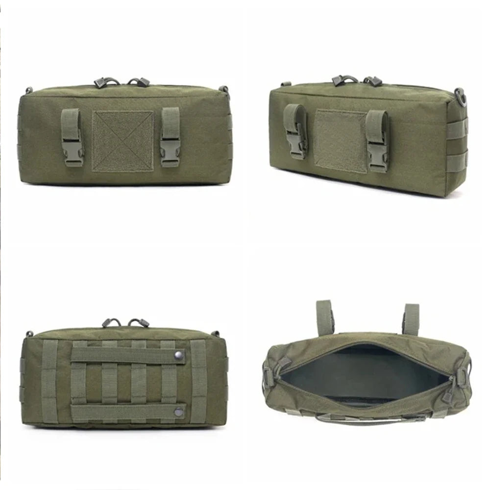 Tactical MOLLE Multi-Purpose Camping Storage Bag Outdoor Gear Bag Suitable for Hiking Fishing Mountain Climbing And More